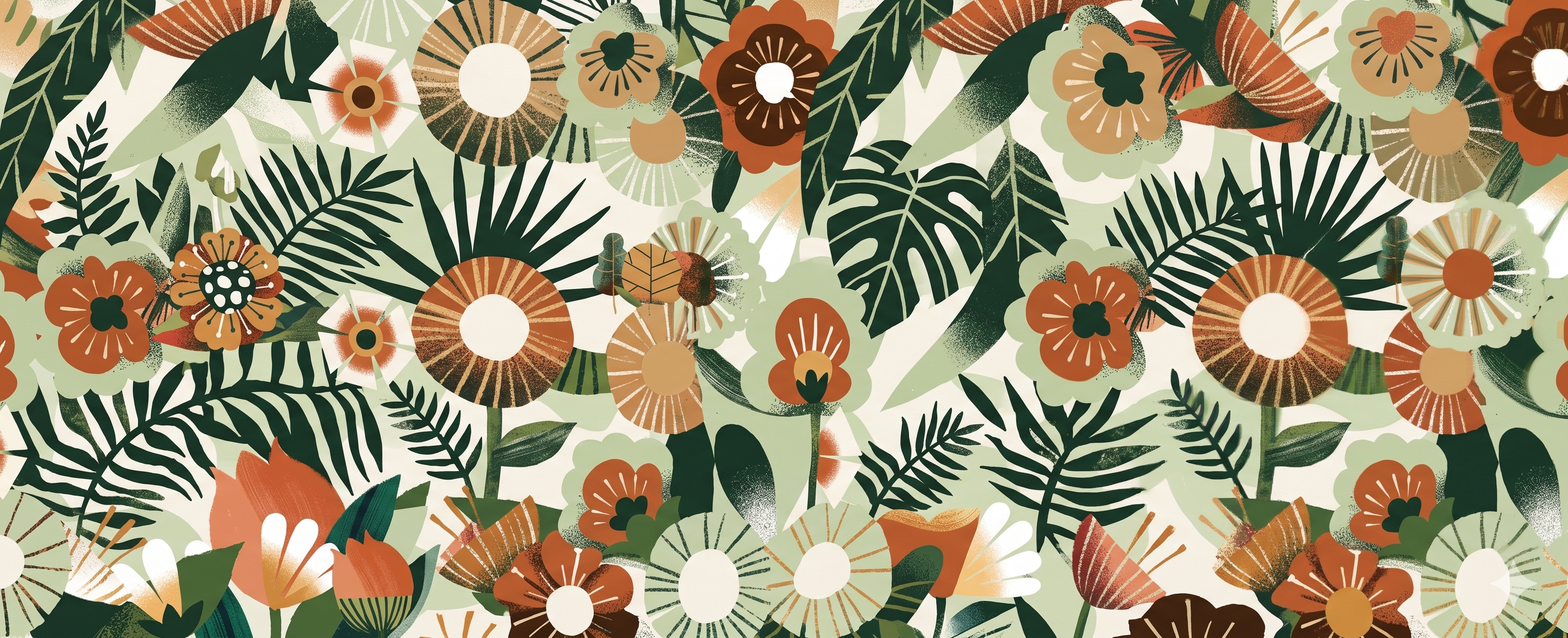 Flor Tierra — ilustración floral