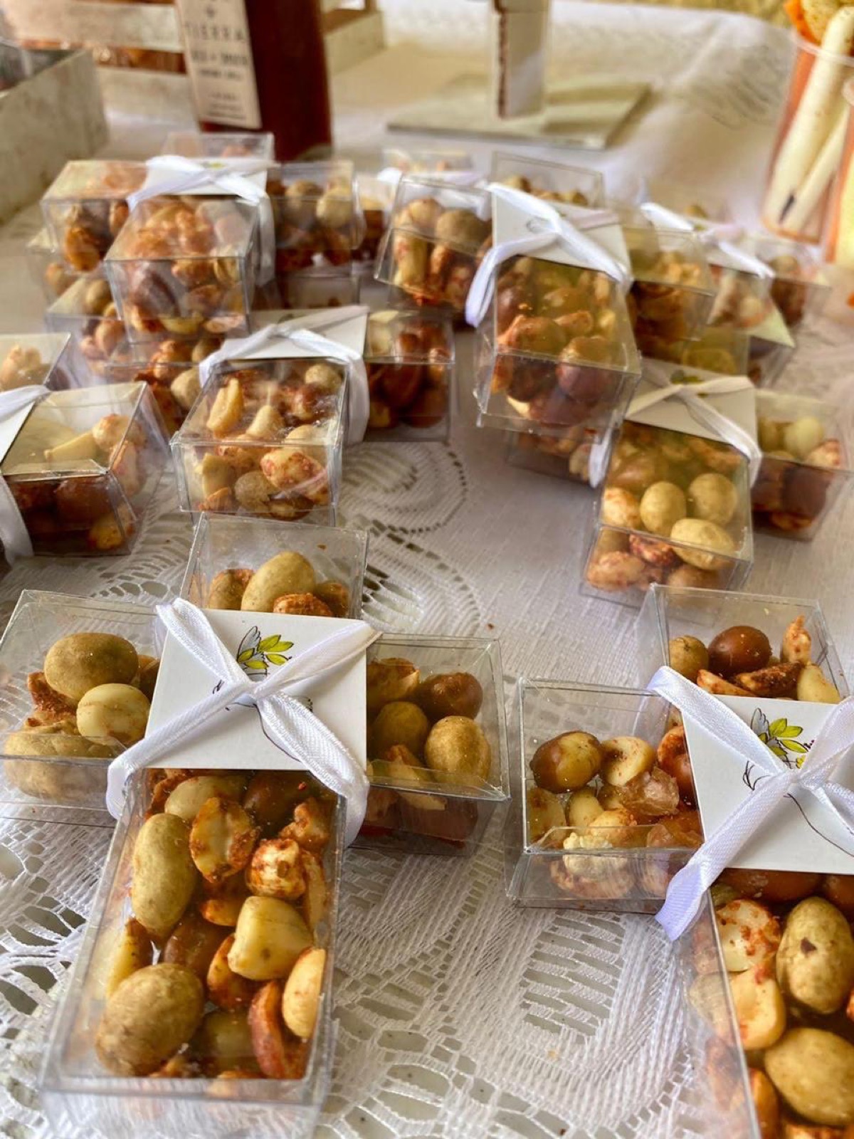 Montaje de Flor Tierra en evento